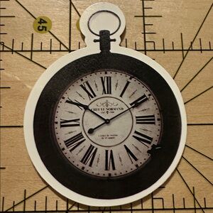 💜13/$13 +Bundle Sticker Sale | Clock Time Watch Waterproof Sticker